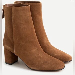 J. Crew Willa Suede Ankle Boot. Size 8. NWOT.